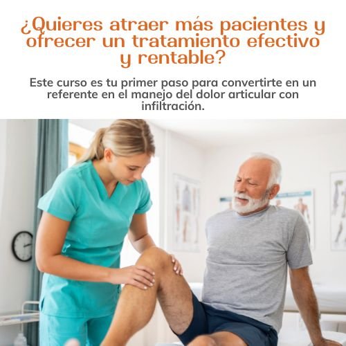 Infiltración de rodillas curso para médicos